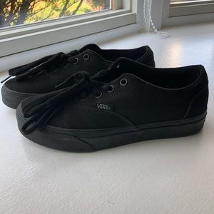 Black Vans